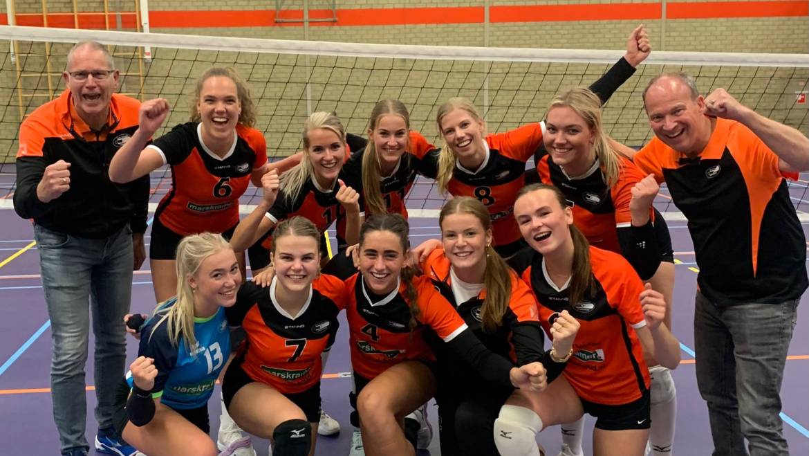 Dynamo dames 1 begint met winst in de beker!